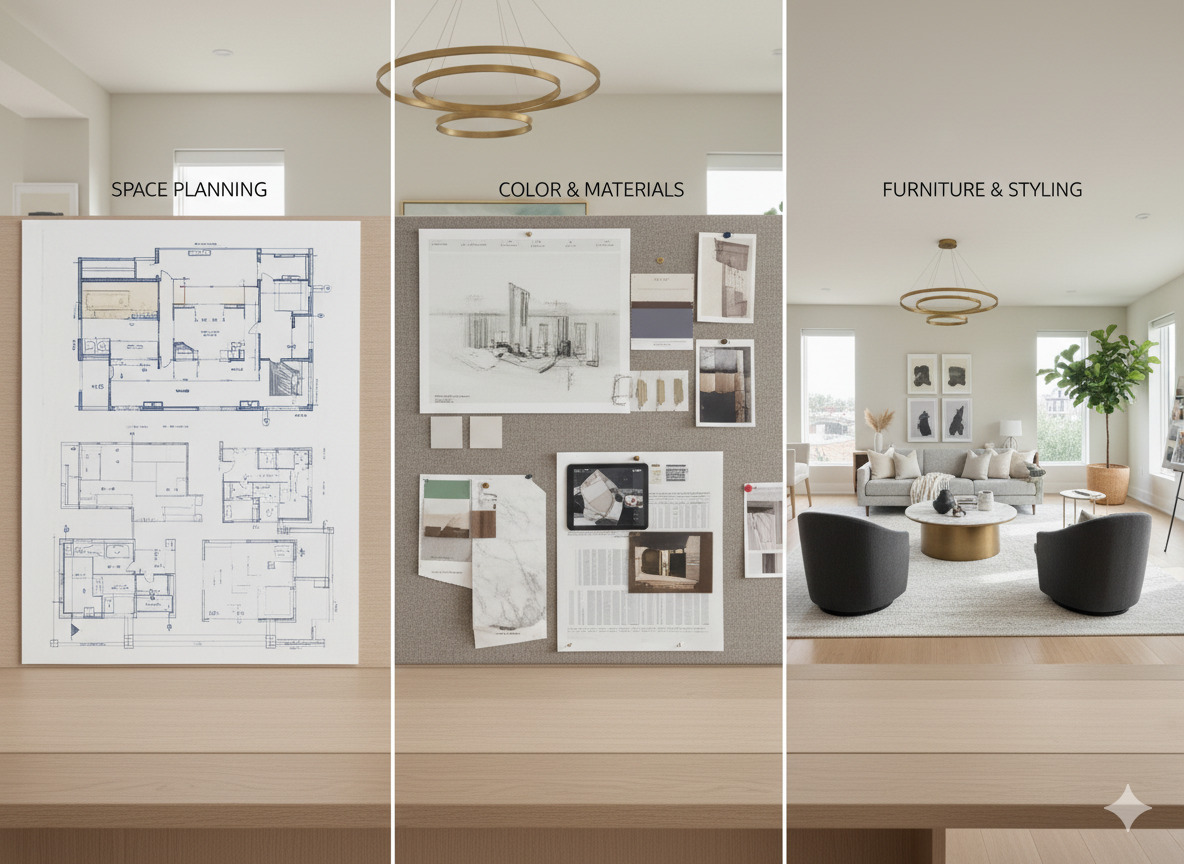 Complete room redesign service